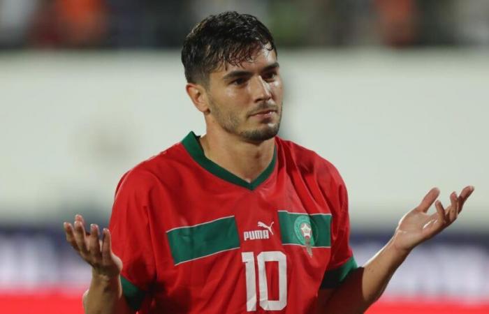 the express double of Brahim Diaz with Morocco