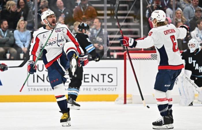 NHL: Alexander Ovechkin (Capitals) continues to approach Gretzky’s record