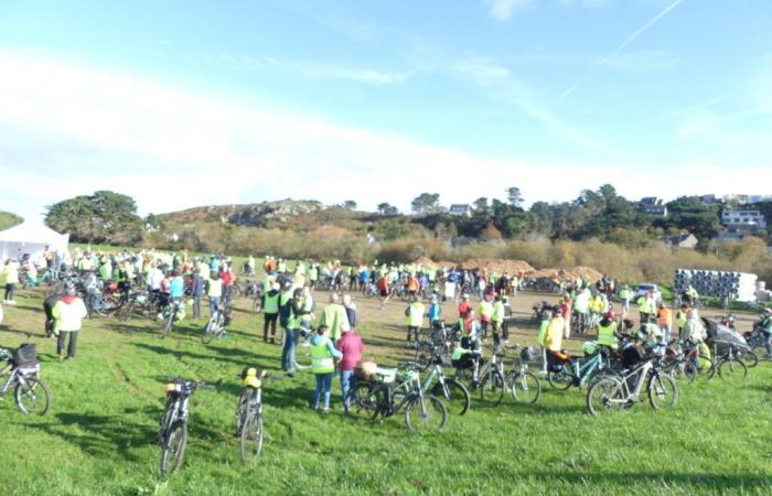 in Côtes-d'Armor, 280 cyclists mobilized against the Department