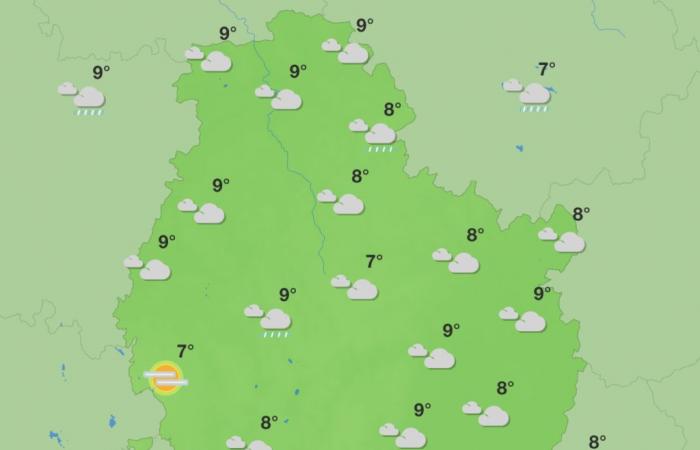 Weather in Côte-d'Or – Week marked by cold and precipitation or even snow