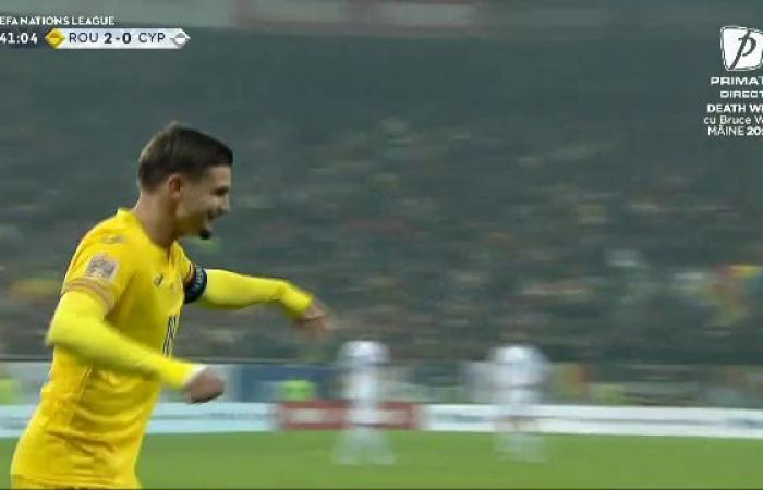 Romania – Cyprus 2-1, NOW on Sport.ro! Ioannis Pittas scores after six minutes on the pitch