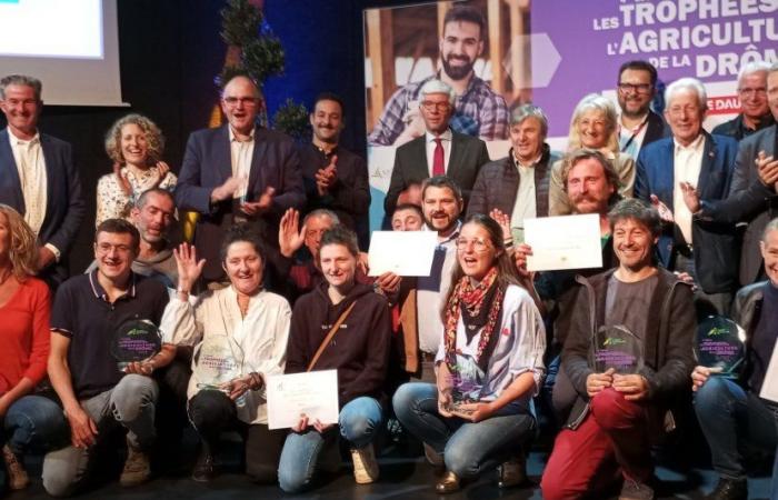 Drôme – Portes-lès-Valence – Local farmers rewarded