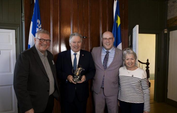 The Acadie-Québec Prize is awarded to Michel Robitaille