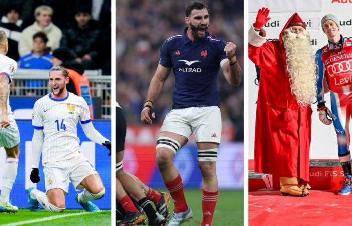 The French rugby and football teams put on a show, Christmas before its time, Sinner Emperor of Turin… The sports recap of the weekend