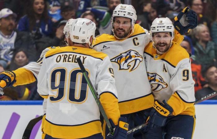 Nashville wins and Roman Josi reaches 700 points – rts.ch