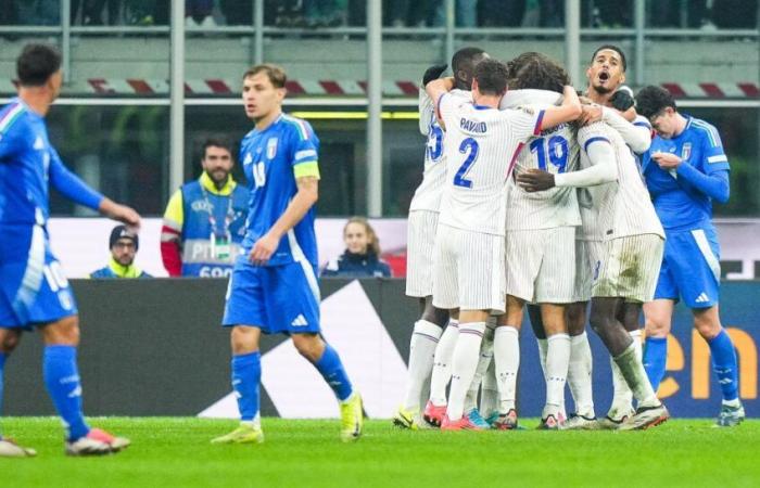 France: the Italian press bows to the superiority of the Blues