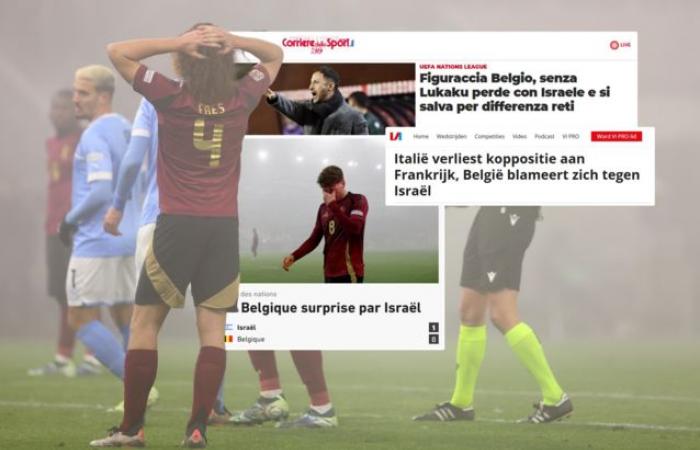 “Belgium is fooling itself”: foreign press is also not gentle with Red Devils after painful defeat against Israel