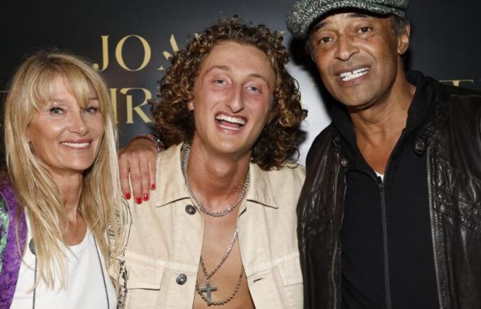 Yannick Noah and Isabelle Camus: far from his festive temperament, their son Joalukas speaks