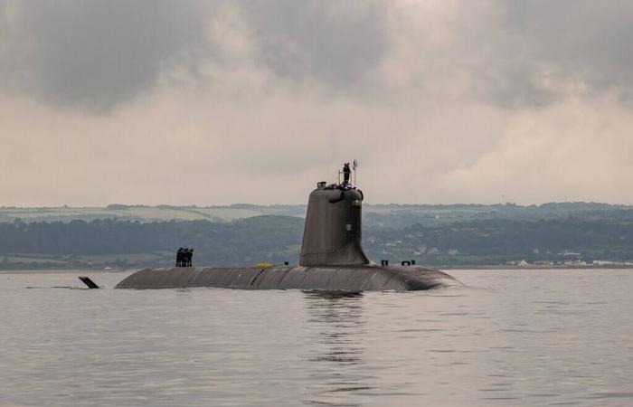 The French Navy takes possession of the nuclear attack submarine Tourville, which will be based in Toulon