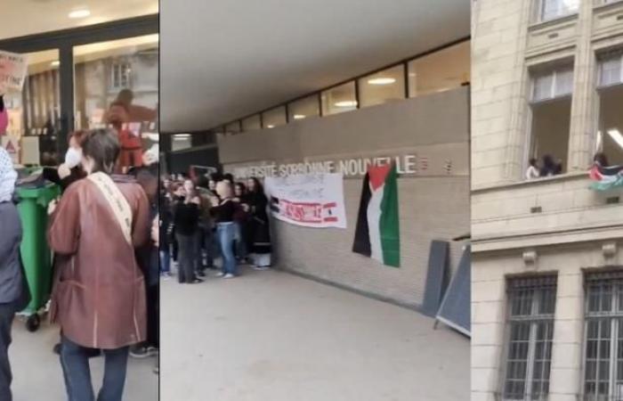 A surprise demonstration by pro-Palestinians once again blocks the Sorbonne University on several sites against “the complicity of the State” – They call on “other universities to join their movement”