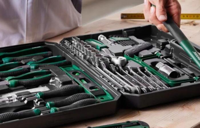 Lidl: ultra complete, this Parkside tool case at 39.99 euros will delight DIY enthusiasts