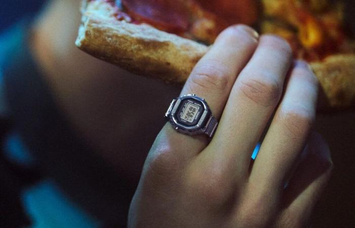 Casio unveils a ring with the look and functions of a watch