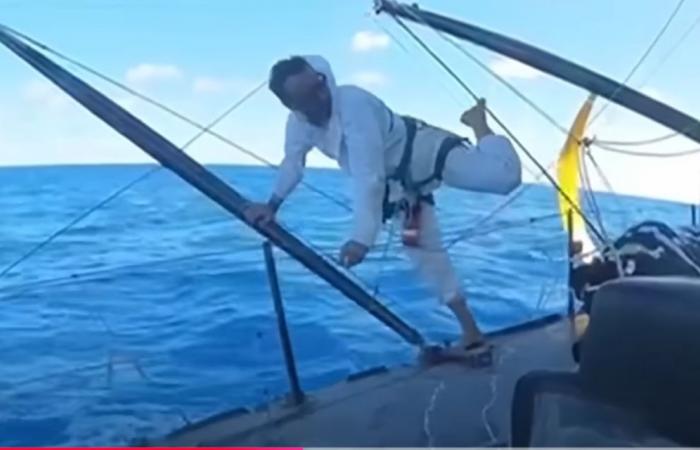 Grinding, cutting, sanding, gluing, lamination: Louis Burton the MacGyver of the Vendée Globe [Vidéo]