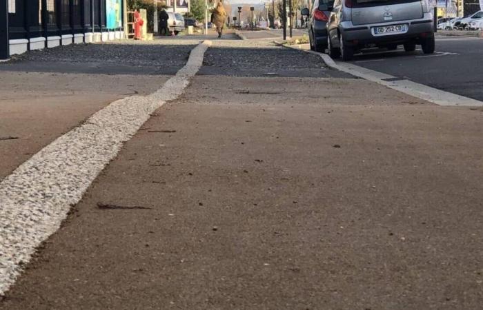 Near the station, the streets of Île d'Or and Nouvelle under construction until spring