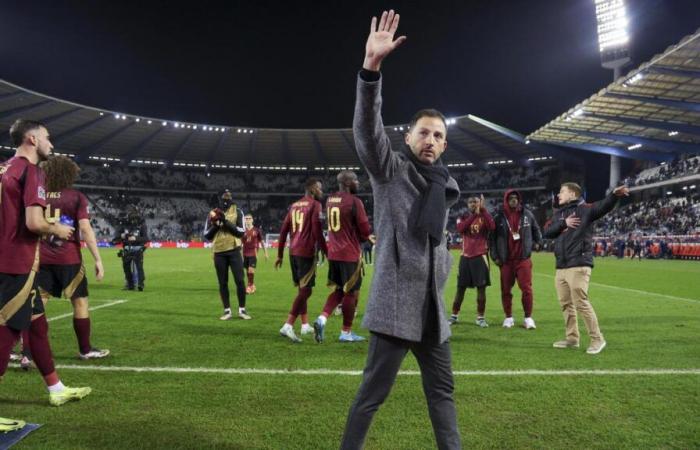 How Domenico Tedesco exhausted all his credit at the head of the Red Devils