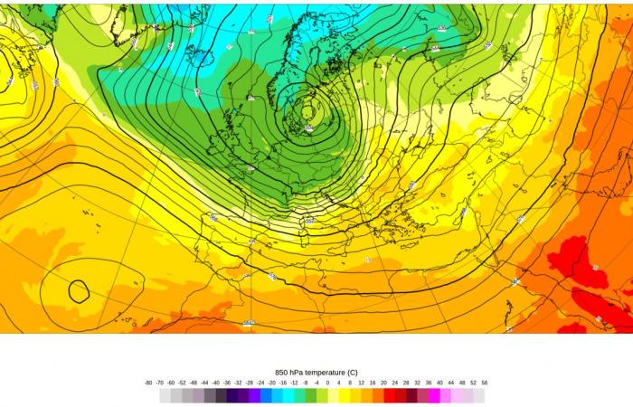 Winter storm over Europe: It will be stormy on Tuesday – then snow will fall “all the way down”