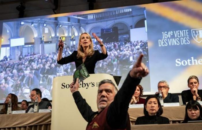 The sale of Hospices de Beaune under the constraint of a scarce vintage