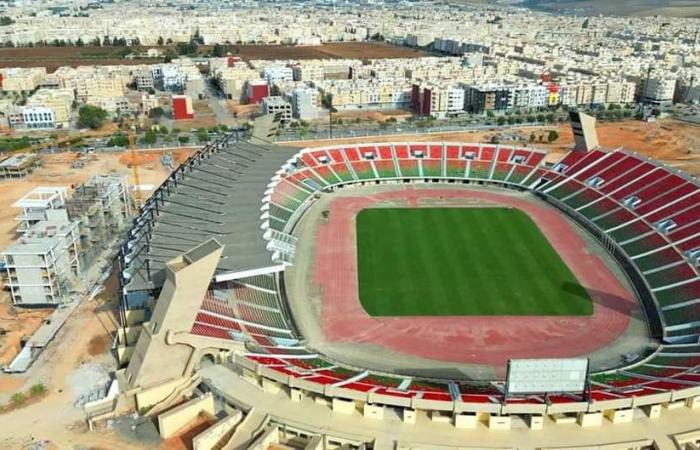 The development and equipment work at the Fès El-Kébir Stadium is at an advanced stage