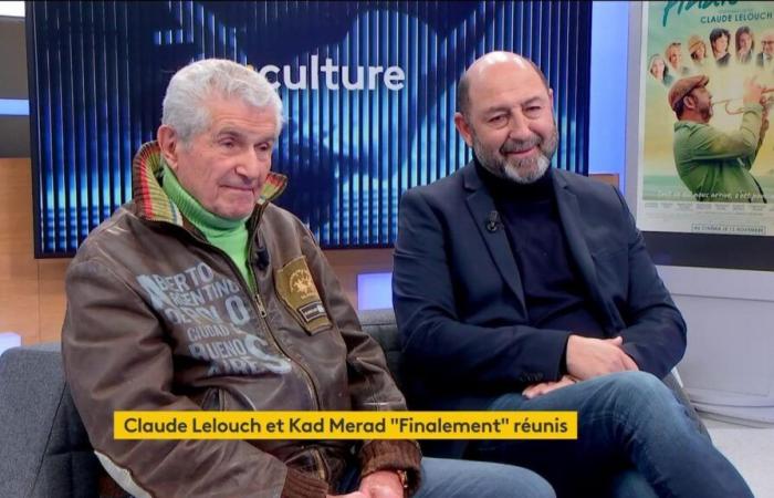 Claude Lelouch and Kad Merad “Finally” reunited