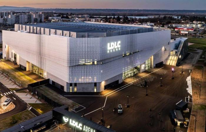 The LDLC Arena in the “new concert halls” category