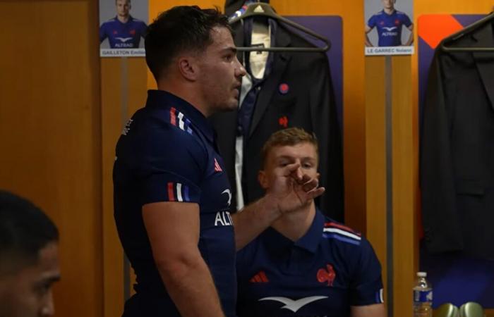 XV of France. These half-time speeches from Dupont and Fickou that changed everything against the All Blacks