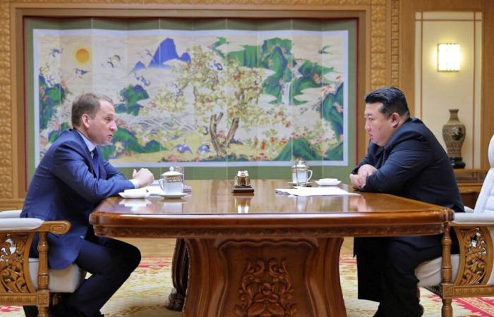 Kim Jong-un meets with Russian Minister of Natural Resources