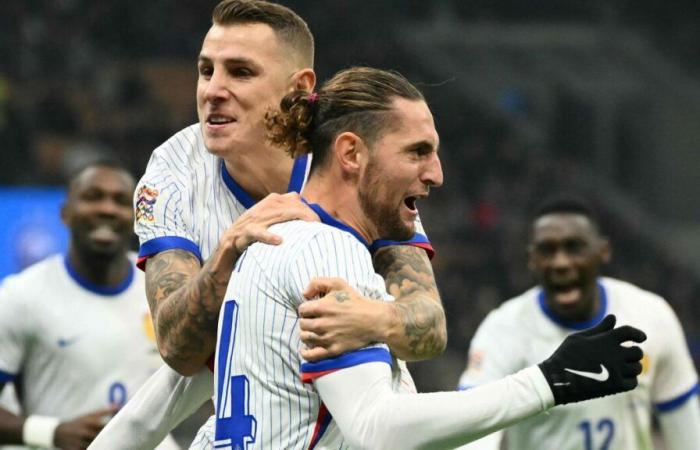 Italy – France (1-3): Rabiot – Digne, roaring fifty