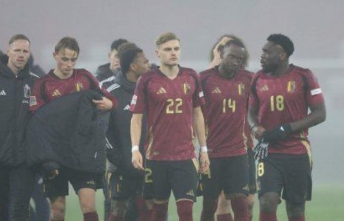 Belgium beaten and blocked, England returns to League A