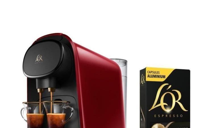 the L'Or Barista coffee machine on sale for less than 60 euros!