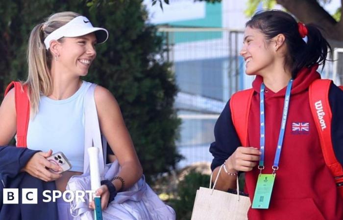 Billie Jean King Cup: Emma Raducanu and Katie Boulter working together to lead Great Britain’s pursuit of glory