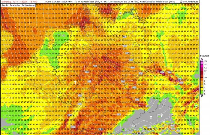 Winter storm over Europe: It will be stormy on Tuesday – then snow will fall “all the way down”