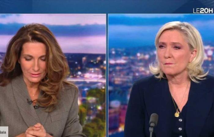 Marine Le Pen mistreated by Anne-Claire Coudray: why the flow does not flow at all with the journalist