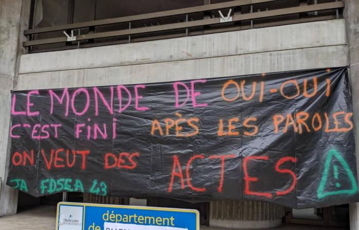 “The world of Oui-Oui is over”: farmers from Haute-Loire vent their anger in Puy-en-Velay (videos)