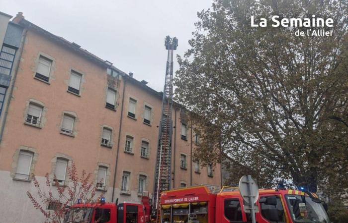 one dead in building fire