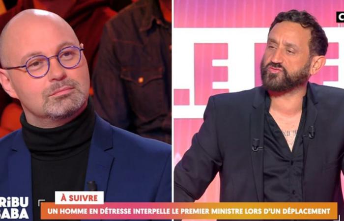 new heated exchange between Cyril Hanouna and Thomas Guénolé