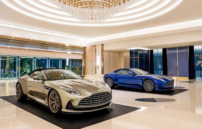 Aston Martin displays impressive collection in Las Vegas