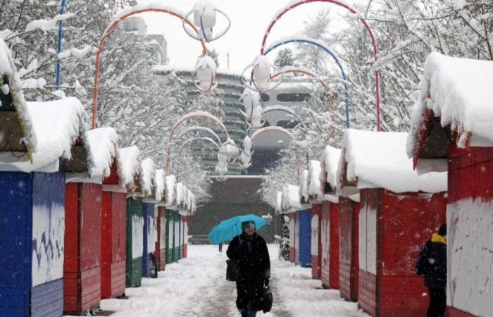 should we expect the first snowflakes in Lyon?