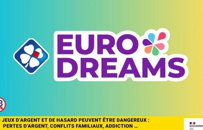 The FDJ EuroDreams results for Monday November 18, 2024