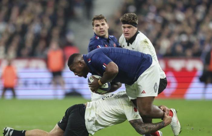 France-All Blacks: “I went to the locker room to go to the toilet”, the pillar of the Blues George-Henri Colombe played 70 minutes with a gastro