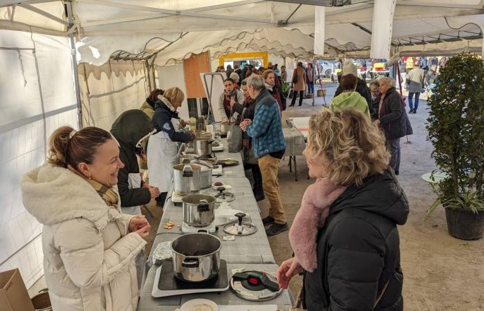 Great success for the Potage des chefs at Puy-en-Velay with a thousand liters sold