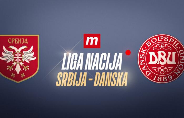 LIVE: Serbia – Denmark, TV broadcast, RTS, Arena sport, football