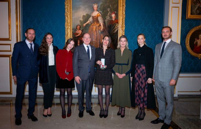 Princess Caroline highlights her daughter Charlotte Casiraghi in the Blue Salon