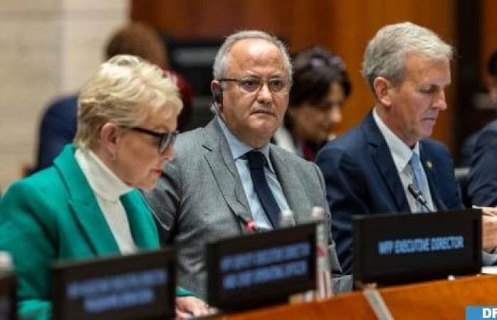 Rome: Opening of the 2nd ordinary session of the WFP Executive Board under the presidency of Morocco