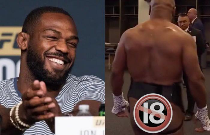 Jon Jones reacts to embarrassing Mike Tyson streak