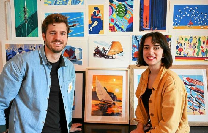 In Auray, a couple of successful illustrators set up shop at Argonaute