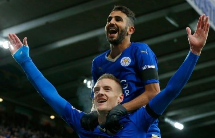 Jamie Vardy makes his choice for Mahrez