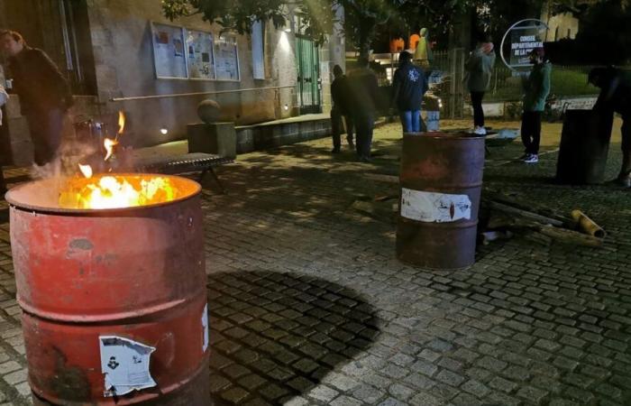 Farmers are mobilizing this Monday evening in Guéret