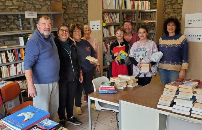 The library gets a makeover in Roubia