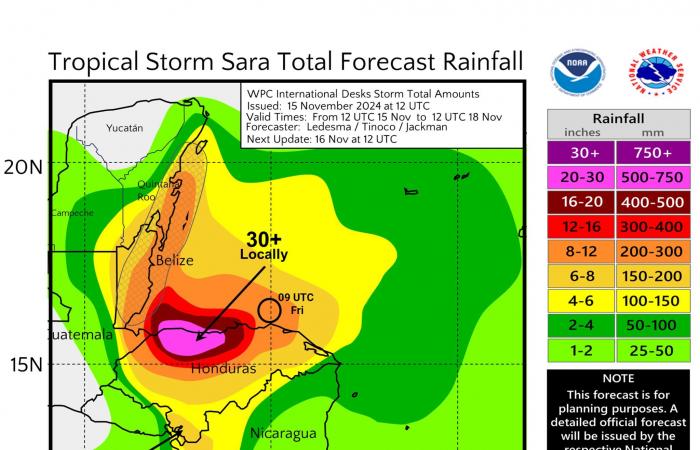 Winter offensive in Europe, floods in Honduras, successive typhoons in the Philippines,… weather news around the world 11/18/2024