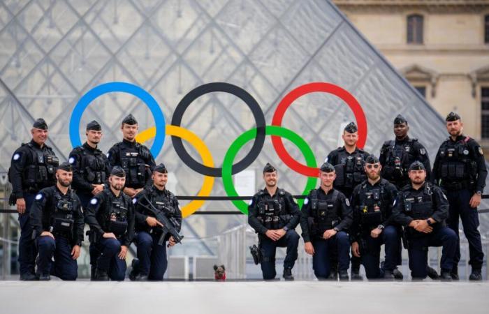 an Olympic bill of 1.1 billion euros for the police